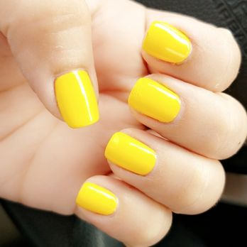 LC Nails and Spa - Loved this yellow. Smudged my nail a bit because I was in a rush but my nails look great! - Nail Salons Near Me - Jacksonville, North Carolina LC Nails and Spa - Loved this yellow. Smudged my nail a bit because I was in a rush but my nails look great! - Nail Salons Near Me - Jacksonville, North Carolina