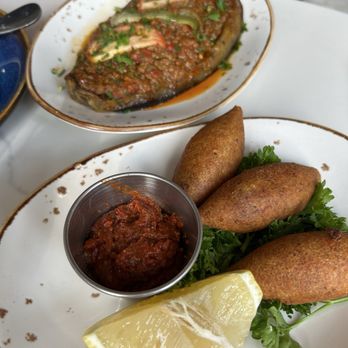 Alara - Kibbeh and stuffed eggplant - Mediterranean Near Me - Washington, DC, District of Columbia Alara - Kibbeh and stuffed eggplant - Mediterranean Near Me - Washington, DC, District of Columbia