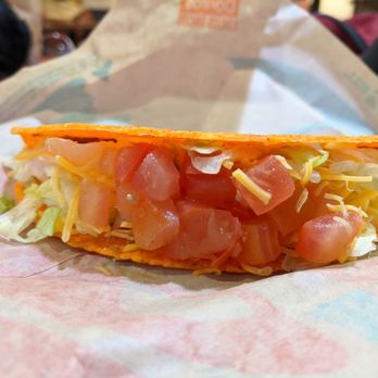 Taco Bell - Nacho Cheese Doritos Locos Taco Supreme - Fast Food Near Me - Folsom, California