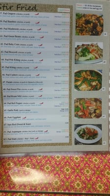 Menu photo 7 Thai Cuisine Restaurant North Pole, AK