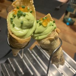 Canalla Bistro - Salmon wasabi cone