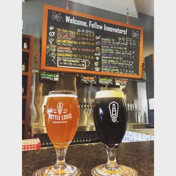 Bottle Logic Brewing - An IPA, the Double Actuator, and a Stout, the Möbius Stout. - Breweries Near Me - Anaheim, California Bottle Logic Brewing - An IPA, the Double Actuator, and a Stout, the Möbius Stout. - Breweries Near Me - Anaheim, California