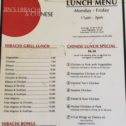 Jin's Hibachi & Chinese