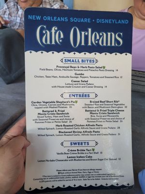 Menu photo 8 Cafe Orleans Anaheim, CA
