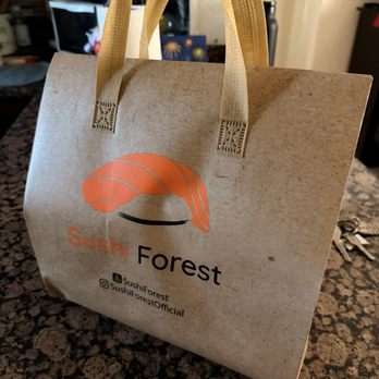 Sushi Forest - Take out bag - Sushi Bars Near Me - Hawaiian Gardens, California Sushi Forest - Take out bag - Sushi Bars Near Me - Hawaiian Gardens, California