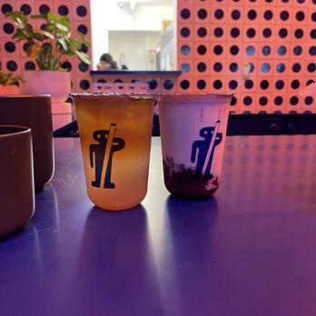 Jellyman - Hangover cure (left) Peanut butter and jelly man (right) - Bubble Tea Near Me - Los Angeles, California