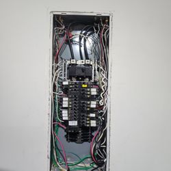 Buchanan Home Inspection - Electrical panel with cover off