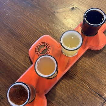 Country Boy Brewing - beer flight - Breweries Near Me - Lexington, Kentucky Country Boy Brewing - beer flight - Breweries Near Me - Lexington, Kentucky