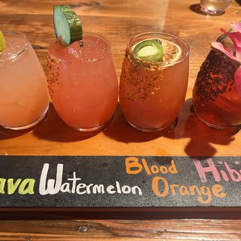 Finney's Crafthouse - Redlands - Margarita Flight - New American Near Me - Redlands, California Finney's Crafthouse - Redlands - Margarita Flight - New American Near Me - Redlands, California