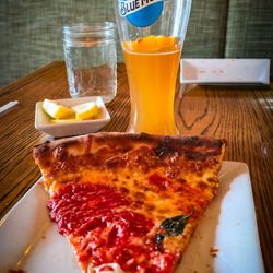 Angelina's Kitchen - This is a slice of the Margherita Pizza