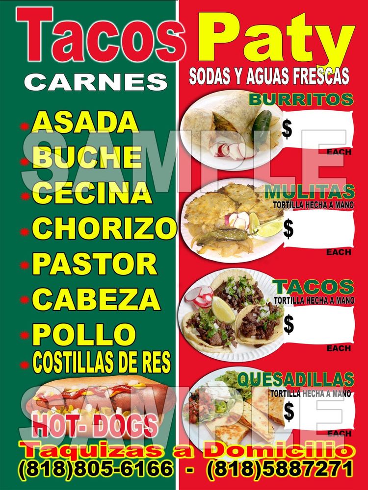 tacos paty Logo