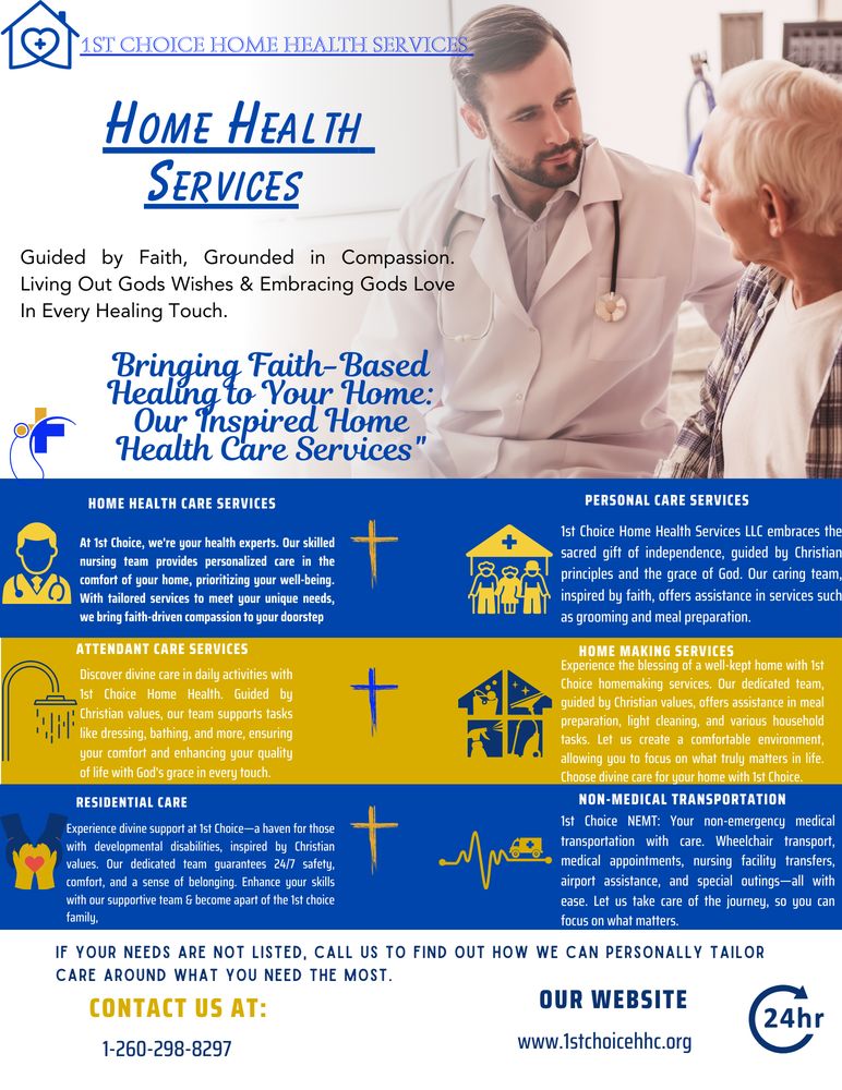 1st choice - home care agency in Fort Wayne, IN