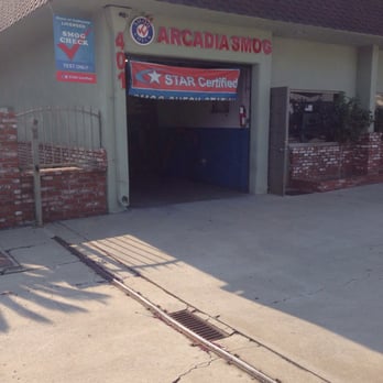 Arcadia Smog Test Only Center - Outside view of the shop - Smog Check Stations Near Me - Arcadia, California