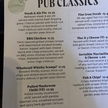 No. 2 Baker St. - Part one f the menu - British Near Me - Stirling, STG No. 2 Baker St. - Part one f the menu - British Near Me - Stirling, STG