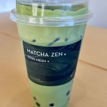 Heytea - Supreme matcha latte with boba - Bubble Tea Near Me - Sunnyvale, California