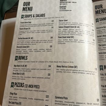 Brasserie Saint James - Menu - Comfort Food Near Me - Reno, Nevada