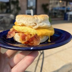 Caramel Crisp & Cafe - Breakfast sandwich