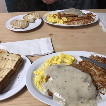 Mountain Munchies - chicken fried steak with scrambled eggs and hashbrowns - Sandwiches Near Me - Big Bear Lake, California Mountain Munchies - chicken fried steak with scrambled eggs and hashbrowns - Sandwiches Near Me - Big Bear Lake, California
