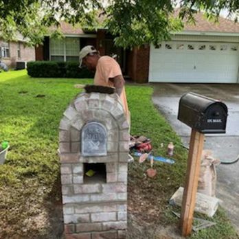 True Masonry - Relayed a destroyed mailbox - Masonry/Concrete Near Me