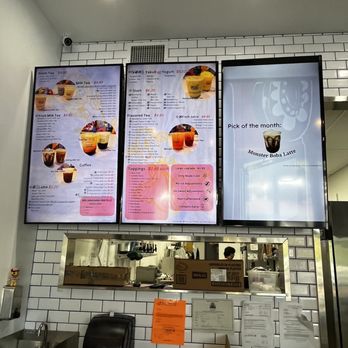 Teatopia - Menu board - Coffee & Tea Near Me - Brea, California
