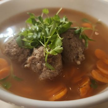 Bone Kettle - Bone broth with Wagyu meatballs - Breakfast & Brunch Near Me - Pasadena, California Bone Kettle - Bone broth with Wagyu meatballs - Breakfast & Brunch Near Me - Pasadena, California