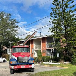 DLJ Roofing - City of Ft. Lauderdale - shingle roof in progress  by DLJ Roofing Contractors