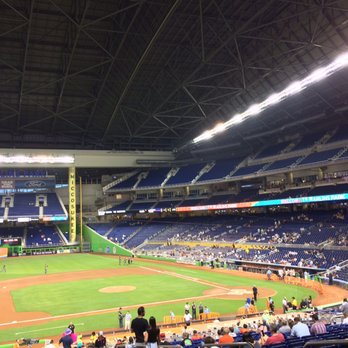 Miami Marlins - Trying to go to every ball park. Very impressed by the influence of Miami on their stadium. Great architecture! - Professional Sports Teams Near Me - Miami, Florida