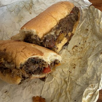 Mikey's Cheesesteaks - Philly LARGE - Cheesesteak Hoagie! The perfect com LARGE - MIKEY'S SPECIAL - Cheesesteaks Near Me - Seguin, Texas