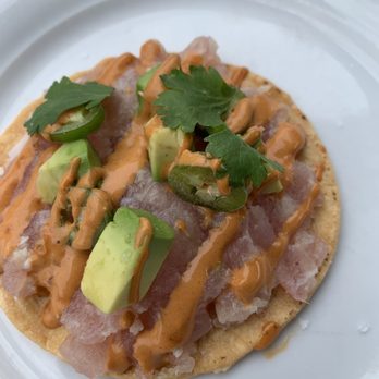 Señor Bear - Ceviche tostada - Latin American Near Me - Denver, Colorado