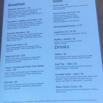 Anna Maria City Pier - partial snak bar menu - Landmarks & Historical Buildings Near Me - Anna Maria, Florida Anna Maria City Pier - partial snak bar menu - Landmarks & Historical Buildings Near Me - Anna Maria, Florida
