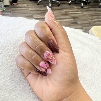 Sculpture Nail & Spa - Gel X Full Set + Design - Nail Salons Near Me - Baldwin Park, California