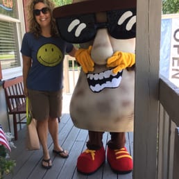 On a hot day like this, this peanut guy must be "roasting"! Lol On a hot day like this, this peanut guy must be "roasting"! Lol