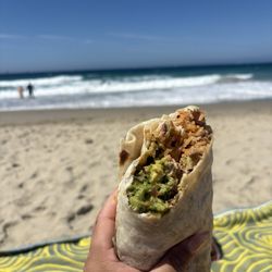 Burrito El Rey with asada