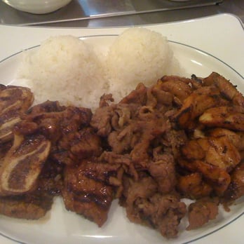 Million Restaurant - #67 - Kalbi chicken beef plate. - Korean Near Me - Honolulu, Hawaii Million Restaurant - #67 - Kalbi chicken beef plate. - Korean Near Me - Honolulu, Hawaii