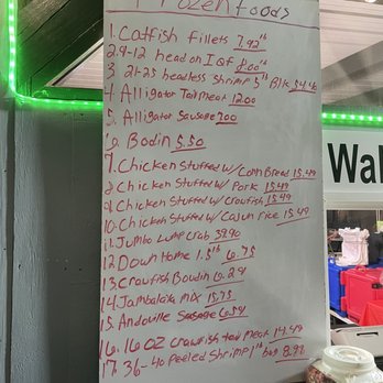 B & D Seafood - Frozen menu - Seafood Markets Near Me - Benton, Louisiana B & D Seafood - Frozen menu - Seafood Markets Near Me - Benton, Louisiana