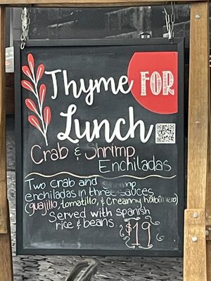 Menu photo 8 Thyme For Lunch Cafe & Grill San Diego, CA Menu photo 8 Thyme For Lunch Cafe & Grill San Diego, CA
