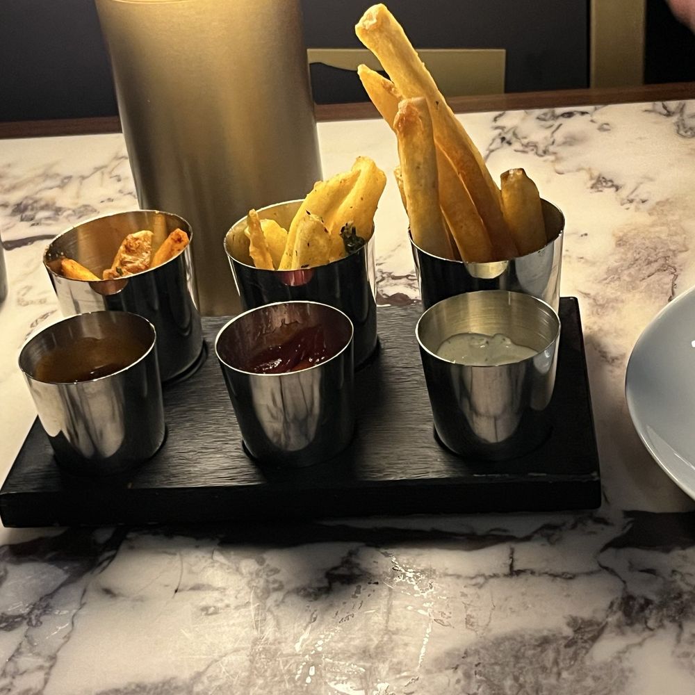 Bourbon Steak - trio of French fry pairings - Steakhouses Near Me - San Francisco, California Bourbon Steak - trio of French fry pairings - Steakhouses Near Me - San Francisco, California
