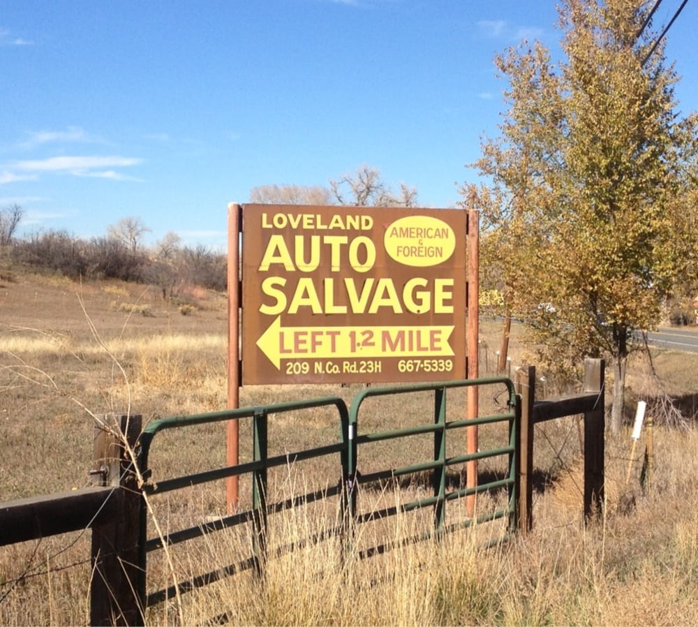 Salvage Yards In Loveland Co