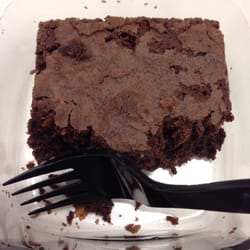 Cafe Crossroads Rio - Double fudge brownie $2.49