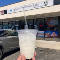 Chapin’s Hot Bagels & Deli - They got horchata!!!!