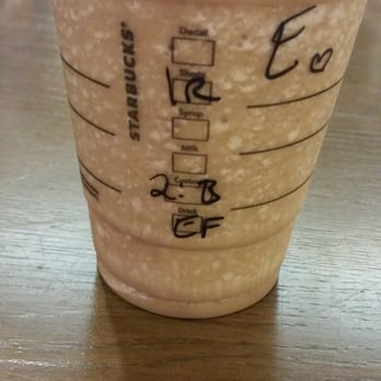 Starbucks - Espresso Frappuccino with a Ristretto shot (2 pumps of Frappuccino base rather than 3) #Perfect - Coffee & Tea Near Me - Jacksonville, Florida Starbucks - Espresso Frappuccino with a Ristretto shot (2 pumps of Frappuccino base rather than 3) #Perfect - Coffee & Tea Near Me - Jacksonville, Florida