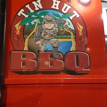 Tin Hut BBQ - Sorta awkward logo - Barbeque Near Me Tin Hut BBQ - Sorta awkward logo - Barbeque Near Me