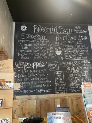 Menu photo 5 Bloomin' Bean Coffee Bar Blythewood, SC