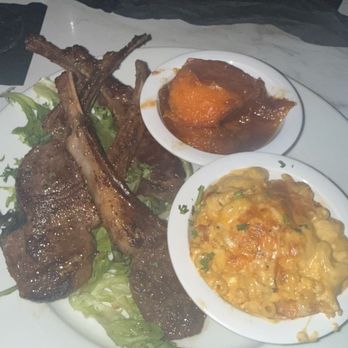 Jordyn's Soul Cafe - Lamb chops, yams, and BAKE MAC & CHEESE - Comfort Food Near Me - Houston, Texas