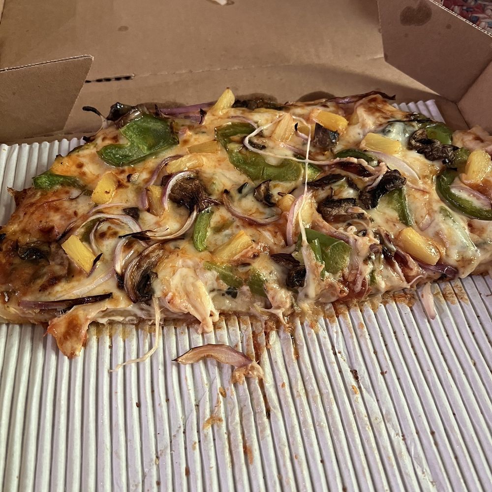 Two Cities Pizza - Build your own medium pizza, New York style, pepperoni mushroom, green pepper, red onion,pineapple - Pizza Near Me - Suwanee, Georgia Two Cities Pizza - Build your own medium pizza, New York style, pepperoni mushroom, green pepper, red onion,pineapple - Pizza Near Me - Suwanee, Georgia