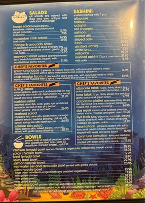Menu photo 8 Go Fish Sushi Bar Thousand Oaks, CA