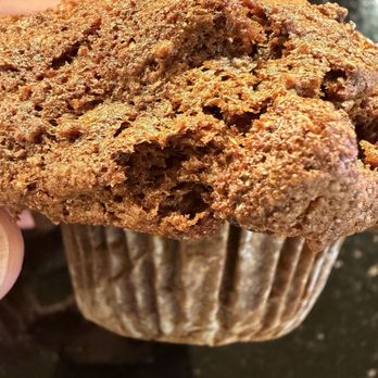 Thyme In The Ranch - The bottom contained maybe a tablespoon of muffin, and 3 walnut halves. - Breakfast & Brunch Near Me - Rancho Santa Fe, California Thyme In The Ranch - The bottom contained maybe a tablespoon of muffin, and 3 walnut halves. - Breakfast & Brunch Near Me - Rancho Santa Fe, California