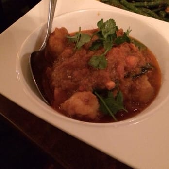 Mingalaba - Burmese style curry prawns with okra - okay. - Burmese Near Me - Burlingame, California