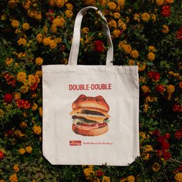 The Double Double tote bag looks delicious! The Double Double tote bag looks delicious!