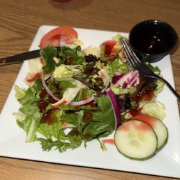 House salad. House salad.